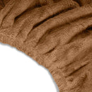 ZenGrowth Serenza Mikrofaser-Kopfstützenbezug braun (2x)