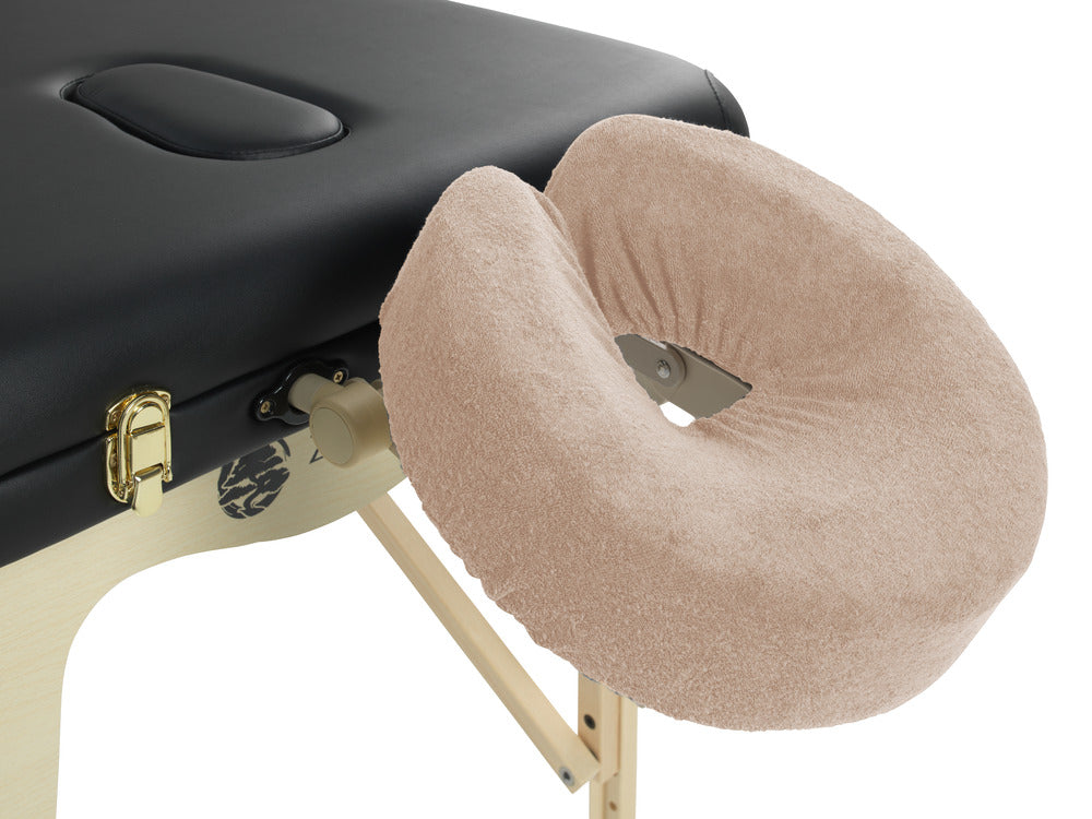 Frottee-Kopfstützenbezug Hellbraun ZENGROWTH