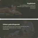 Einweg-Kopfstützenbezug Massagetisch 100 Stück ZenGrowth