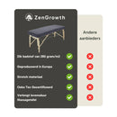 Frottee-Spannbetttuch Massageliege Grau ohne Aussparung ZENGROWTH