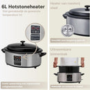 Hotstoneheater 6 Liter met Display