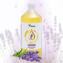 Verana 100% Natürliches Massageöl Lavendel 1l