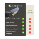 Frottee-Kopfstützenbezug Hellblau ZENGROWTH