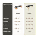 ZenGrowth Schwangerschaft-Massageliege Ipanema Braun 71cm