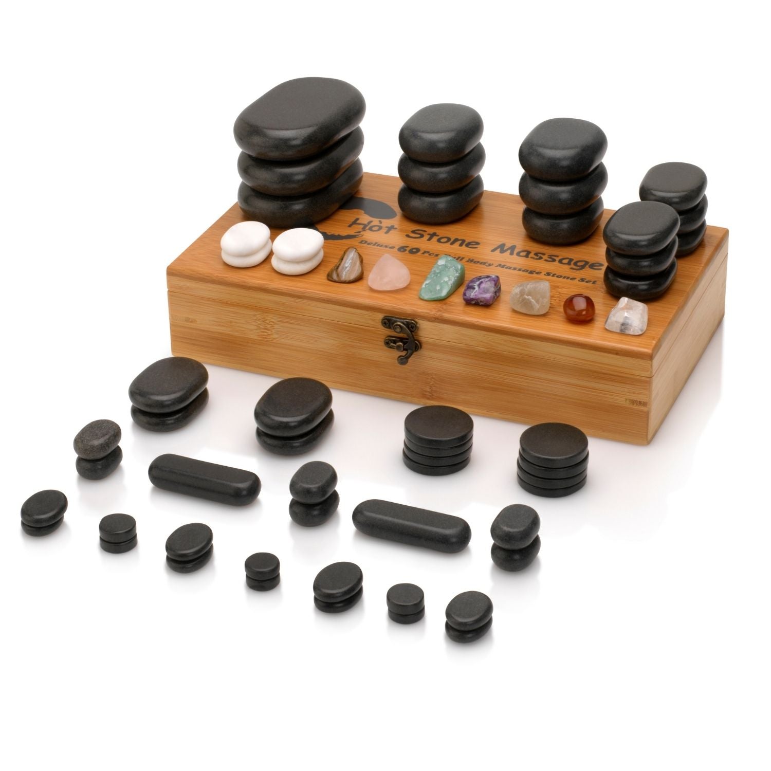 Set Hotstonestenen 60 stuks