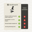 ZENGROWTH Massagestuhl Valo Klappbar Schwarz