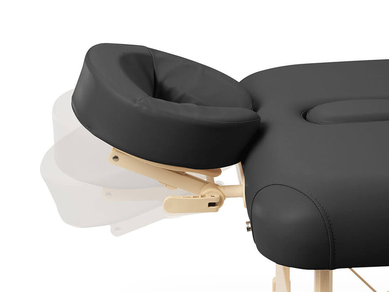 Zweite Chance ZENGROWTH Massageliege Belverde 2.0 Schwarz 71cm