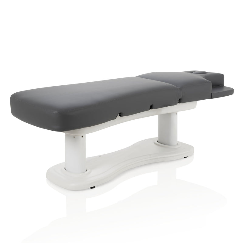 Kyoto elektrische Massageliege 76cm dunkelgrau mit Heizung