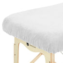 ZenGrowth Serenza Mikrofaser-Spannbettlaken mit Kopfstützenbezug weiß