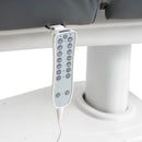 Kyoto elektrische Massageliege 76cm dunkelgrau mit Heizung