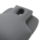 Kyoto elektrische Massageliege 76cm dunkelgrau mit Heizung