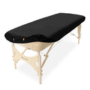 Oliebestendig hoeslaken zwart