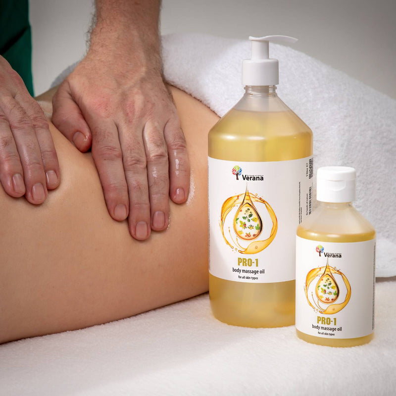 Verana 100% natürliches neutrales Massageöl Pro-2 5l