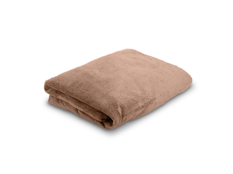 ZenGrowth Serenza Mikrofaser-Massagetuch 100 x 220 cm braun