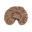 ZenGrowth Serenza Mikrofaser-Spannbettlaken mit Kopfstützenbezug braun