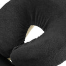 ZENGROWTH Frottee-Spannbetttuch-Set Massagestuhl Schwarz