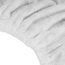 ZenGrowth Serenza Mikrofaser-Spannbettlaken mit Kopfstützenbezug weiß