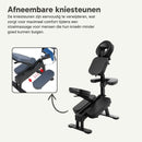 ZENGROWTH Massagestuhl Legian Zusammenklappbar Schwarz