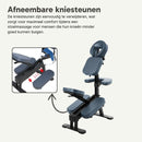 ZENGROWTH Massagestuhl Legian Zusammenklappbar Blau