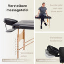 ZENGROWTH Massageliege Economy Schwarz