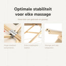 ZenGrowth Schwangerschaft-Massageliege Ipanema Braun 71cm