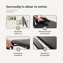 ZENGROWTH Massageliege Economy Schwarz