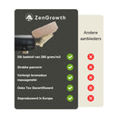 Frottee-Kopfstützenbezug Hellbraun ZENGROWTH