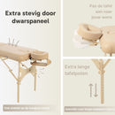 ZENGROWTH Massageliege Belverde 2.0 Beige 76 cm