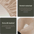 Frottee-Kopfstützenbezug Hellbraun ZENGROWTH