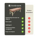 ZenGrowth Serenza Mikrofaser-Spannbettlaken mit Kopfstützenbezug braun