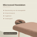 ZenGrowth Serenza Mikrofaser-Spannbettlaken mit Kopfstützenbezug braun