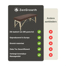 Frottee-Spannbetttuch Massageliege Schokobraun ohne Aussparung ZENGROWTH