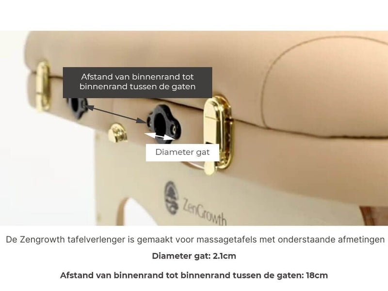 Tischverlängerung für Massageliegen 15cmx71cmx7cm
