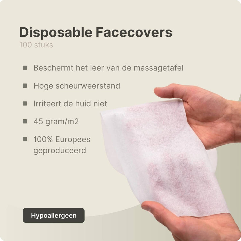 Einweg-Facecovers Massageliege 100 Stück ZenGrowth