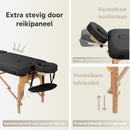 Zengrowth Massageliege Gavia schwarz 71 cm