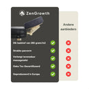 Frottee-Kopfstützenbezug Grau ZENGROWTH