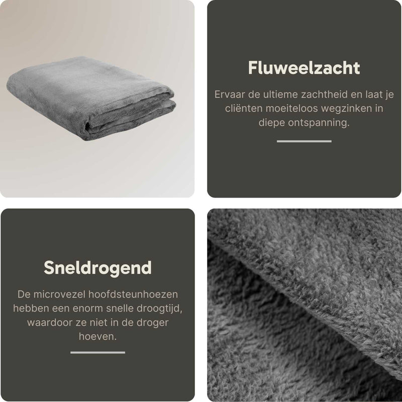 ZenGrowth Serenza Mikrofaserdecke 100 x 220 cm grau