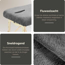 ZenGrowth Serenza Mikrofaser-Spannbettlaken mit Ausschnitt grau