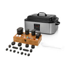 Hotstoneset 17l heater met display + 60 stenen