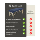 Frottee-Spannbetttuch Massageliege Marineblau mit Aussparung ZENGROWTH