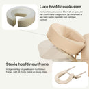 ZENGROWTH Klappbarer Massagetisch Nimman Beige 71cm