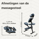 ZENGROWTH Massagestuhl Legian Zusammenklappbar Schwarz