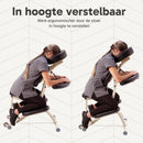 ZenGrowth Klappbarer Massagesessel Roshka Schwarz