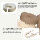 ZENGROWTH Klappbarer Massagetisch Nimman Mokka 71cm