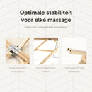 ZENGROWTH Massageliege Belverde 2.0 Beige 76 cm