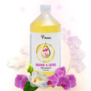 Verana 100% Natürliches Massageöl Orchidee-Lotus 1l