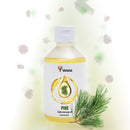 Verana 100% natürliches Massageöl Kiefernzapfen 250ml