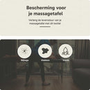 ZenGrowth Serenza Mikrofaser-Spannbettlaken mit Ausschnitt braun