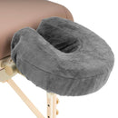 ZenGrowth Serenza Mikrofaser-Kopfstützenbezug grau (2x)