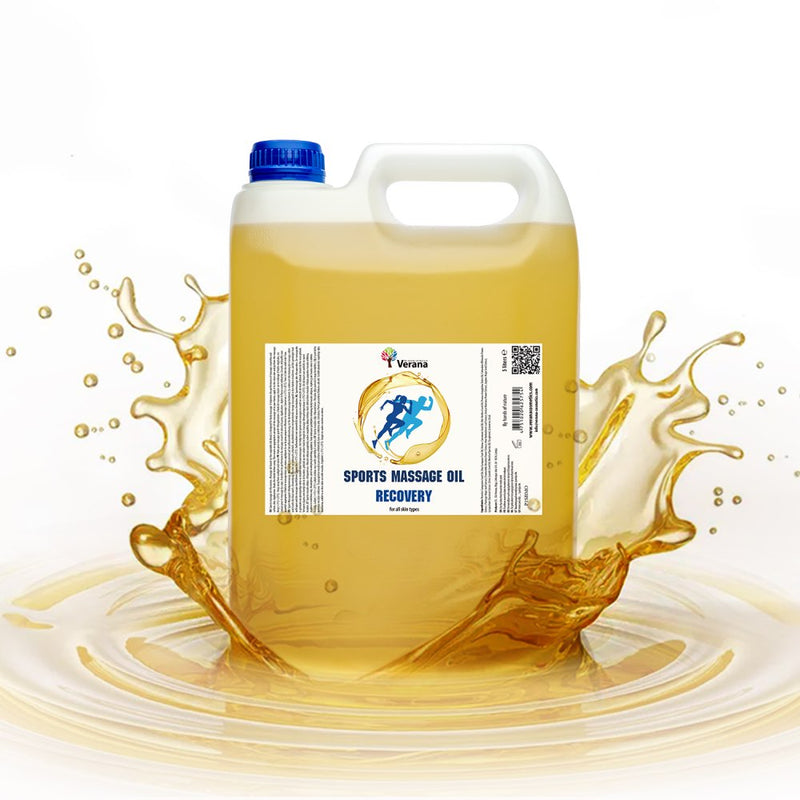 Verana 100% natürliches Massageöl Sport & Recovery 5l